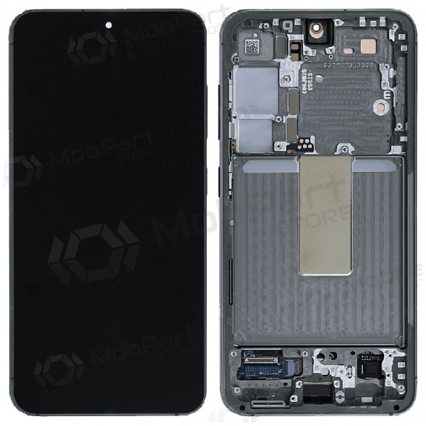 Samsung Galaxy S23 Display (Grün) (mit Rahmen) (original)