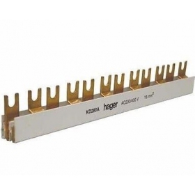 Izoliuota sujungimo šyna Hager KDN180A (1P, 12 mod., 16mm)