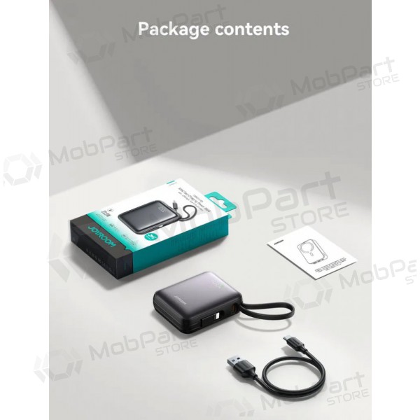 externe Batterie Power Bank Joyroom JR-PBF27 22.5W Mini 10000mAh Schwarz