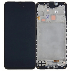 Samsung Galaxy A16 4G Display (Schwarz) (mit Rahmen) (original)
