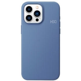 Handyhülle HDD Silicone MagSafe Case Apple iPhone 15 tamsiai Grau