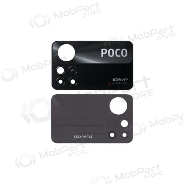 Xiaomi Poco X4 Pro 5G Kameraglas Black 108MP (only BIG lens) ORG