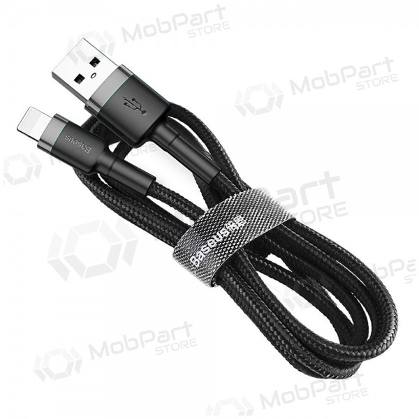 USB Kabel Baseus Cafule USB-A to Lightning 1.5A 2.0m Grau-Schwarz CALKLF-CG1