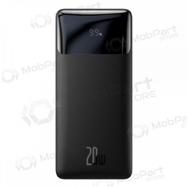 externe Batterie Power Bank Baseus Bipow 20W 10000mAh + MicroUSB 0.25m Schwarz PPBD050301