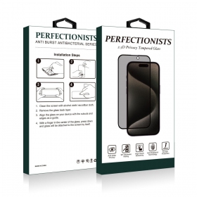 LCD apsauginis stikliukas 2.5D Privacy Perfectionists Apple iPhone X/XS/11 Pro Schwarz