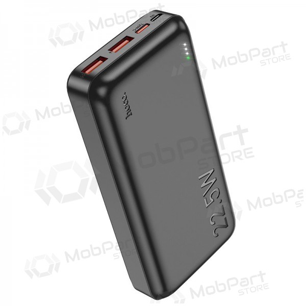 externe Batterie Power Bank Hoco J101A PD 20W+Quick Charge 3.0 22.5W 20000mAh Schwarz