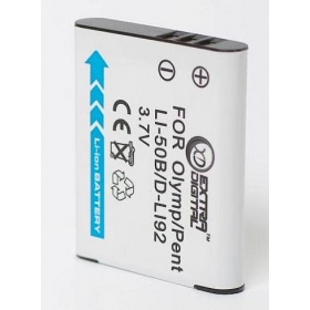 Olympus Li-50B, Pentax D-Li92 Fotobatterie / Akku