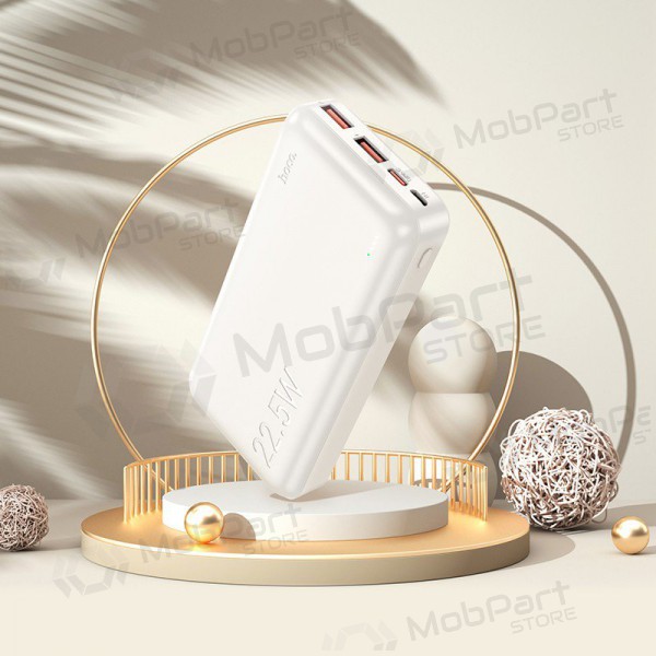 externe Batterie Power Bank Hoco J101A PD 20W+Quick Charge 3.0 22.5W 20000mAh Weiß