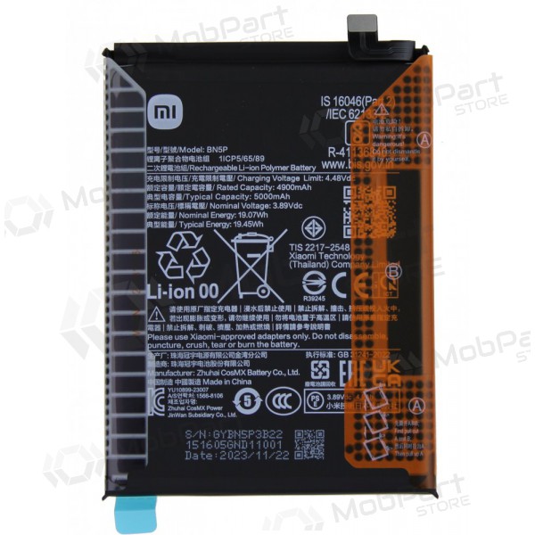Xiaomi Redmi Note 13 4G / 5G Batterie, akumuliatorius (BN5P) (original)