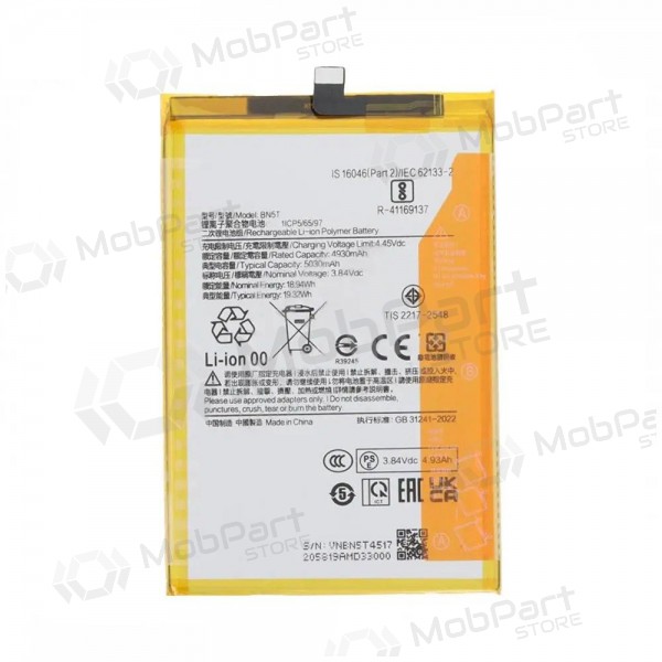 Xiaomi Redmi 13 4G / 5G, Poco M6 4G Batterie, akumuliatorius (BN5T) (original) Xiaomi Redmi 13 4G / 5G, Poco M6 4G Batterie, akumuliatorius (BN5T) (original)