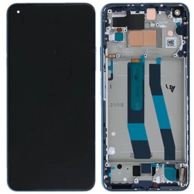 Xiaomi 11 Lite 5G NE Display (Blau) (mit Rahmen) (original)