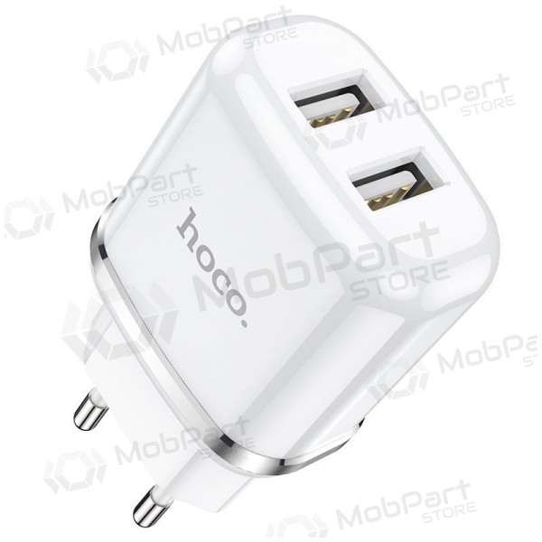 Hoco N4 Doppel-USB Ladegerät 2.4A weiß