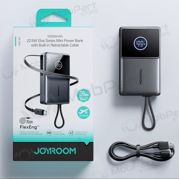 externe Batterie Power Bank Joyroom JR-PR1 22.5W 10000mAh Schwarz