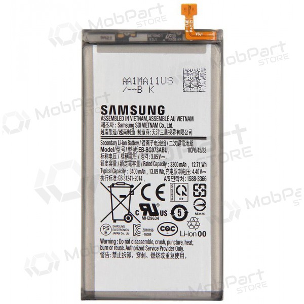 Samsung Galaxy S10 Batterie, akumuliatorius (original) Samsung Galaxy S10 Batterie, akumuliatorius (original)