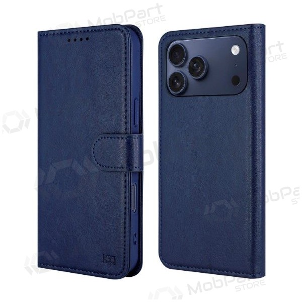 Handyhülle HDD Clasp Wallet Case Samsung G991 S21 5G Blau
