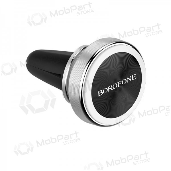 Automobilinis Universal telefono laikiklis Borofone BH6, mounted on ventilation grilles, magnetic, Schwarz