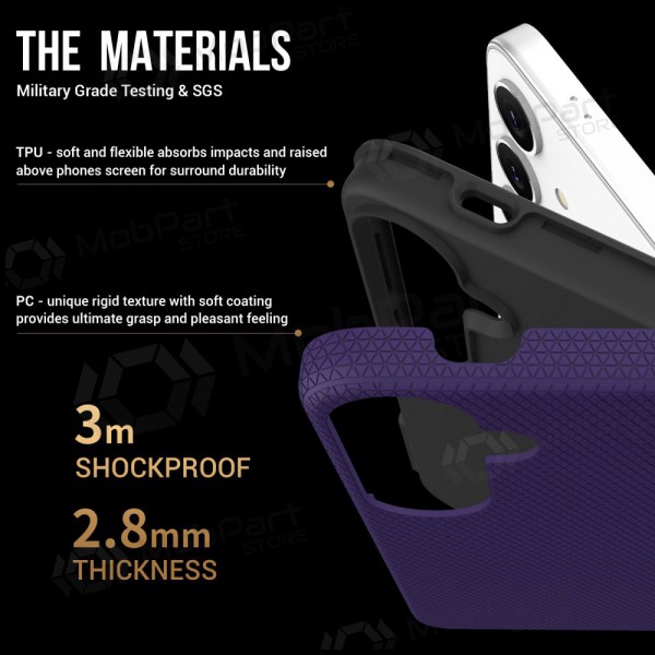 Samsung Galaxy A55 Handyhülle „Perfectionists“ (Violett)