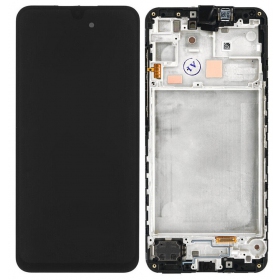 Samsung Galaxy A16 5G Display (Schwarz) (mit Rahmen) (original)