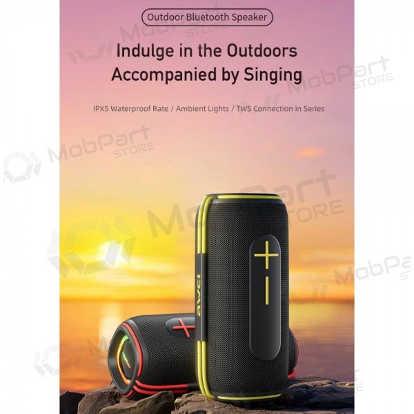 Bluetooth tragbarer Lautsprecher Awei KA5 20W Schwarz