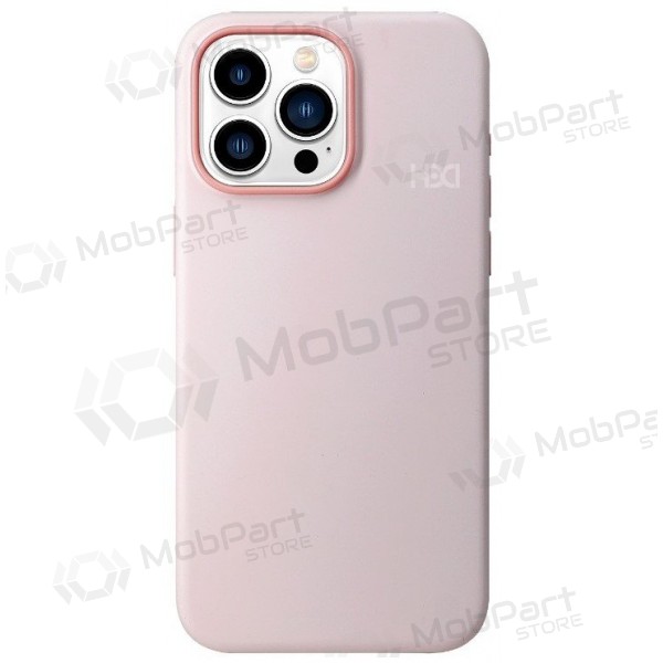 Handyhülle HDD Silicone MagSafe Case Apple iPhone 16 Rosa