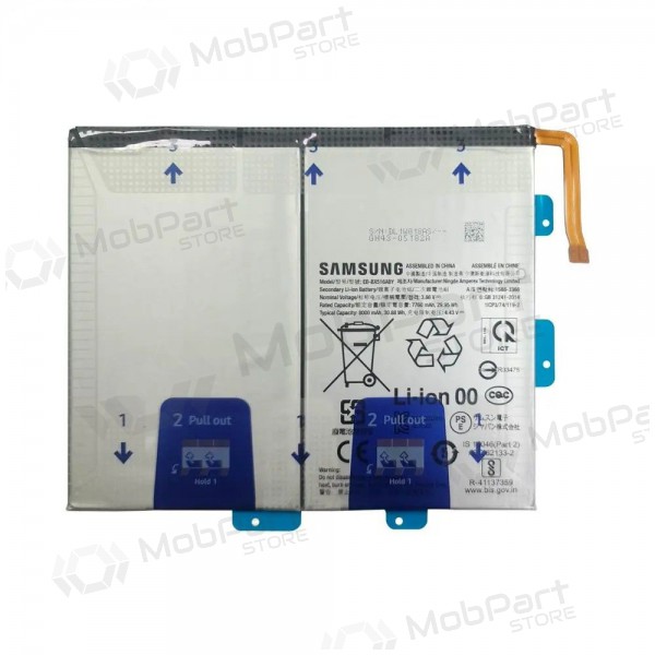 Samsung Galaxy Tab S9 FE Batterie, akumuliatorius (original) Samsung Galaxy Tab S9 FE Batterie, akumuliatorius (original)