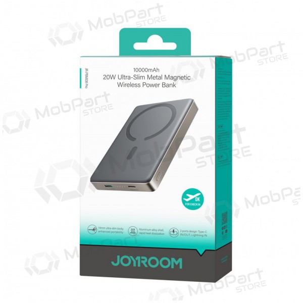 externe Batterie Power Bank Joyroom JR-PBM08 Pro 20W Magnetic Wireless 10000mAh Natural Titanium