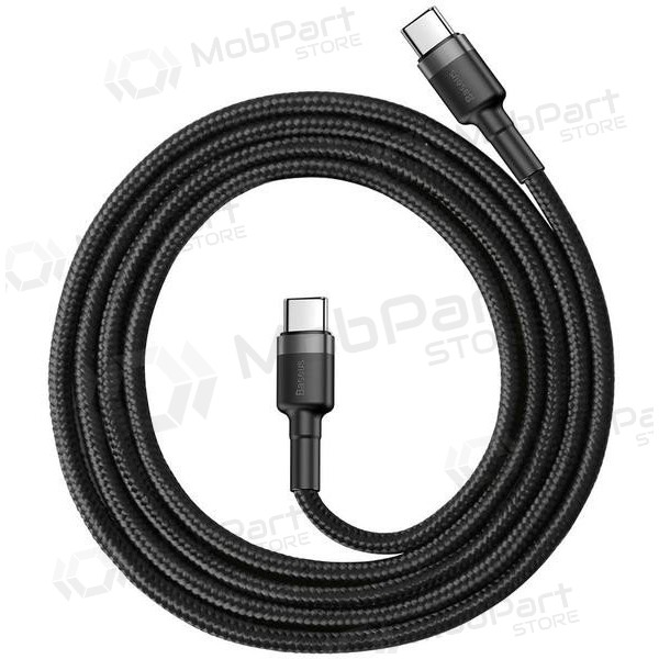 Kabel Baseus Cafule PD Type-C - Type-C 3.0A 60W (Grau-Schwarz) 1.0m CATKLF-GG1