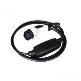 Elektromobilio nešiojamas Ladegerät Duosida Type 2 - Schuko (220V), 16A, 3.6kW, 1-fazė, 5m