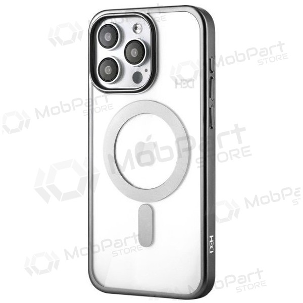 Handyhülle HDD Electro MagSafe Case Samsung S911 S23 5G Grau