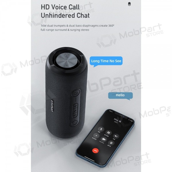 Bluetooth tragbarer Lautsprecher Awei Y669 31W Schwarz