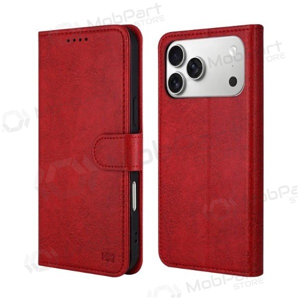 Handyhülle HDD Clasp Wallet Case Samsung A366 A36 5G Rot