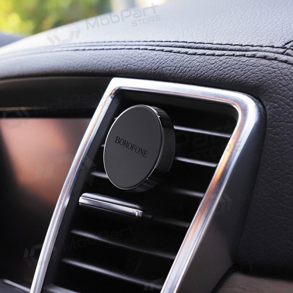 Automobilinis Universal telefono laikiklis Borofone BH8, mounted on the dashboard, magnetic, Schwarz