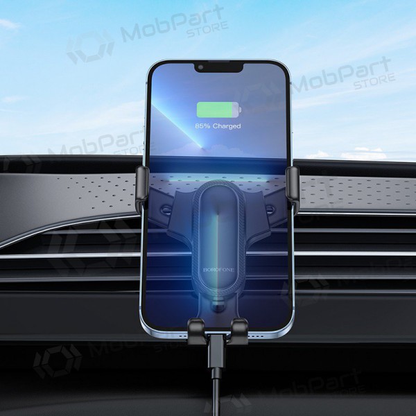 Automobilinis Universal telefono laikiklis Borofone BH74 mounted on ventilation grilles, Schwarz