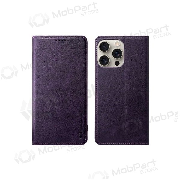 Handyhülle HDD Magnetic Wallet Case Samsung A125 A12/M127 M12 Violett