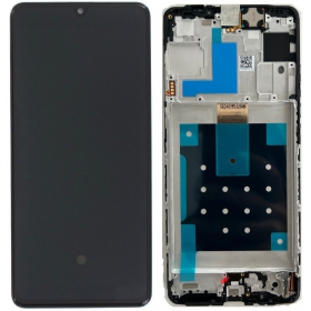 Samsung Galaxy M55 Display (Schwarz) (mit Rahmen) (original)