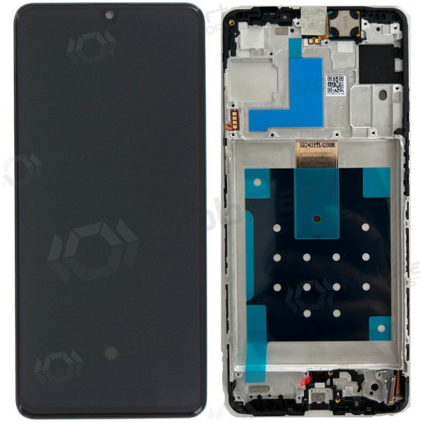 Samsung Galaxy M55 Display (Schwarz) (mit Rahmen) (original)