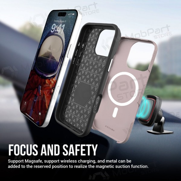 Apple iPhone 15 Pro Handyhülle „Perfectionists“ (rožinio aukso)