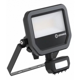 LED prožektorius Floodlight su judesio davikliu (Schwarz, 17W, 4000K, IP65, 2400lm) Ledvance 4099854309526