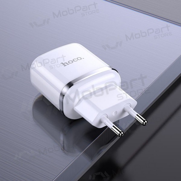 Hoco N4 Doppel-USB Ladegerät 2.4A weiß