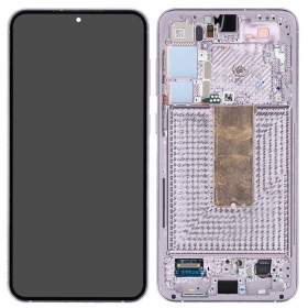 Samsung Galaxy S23+ Display (levandų) (mit Rahmen) (original)