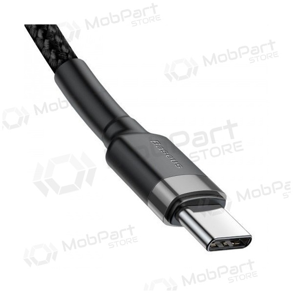 Kabel Baseus Cafule PD Type-C - Type-C 3.0A 60W (Grau-Schwarz) 1.0m CATKLF-GG1