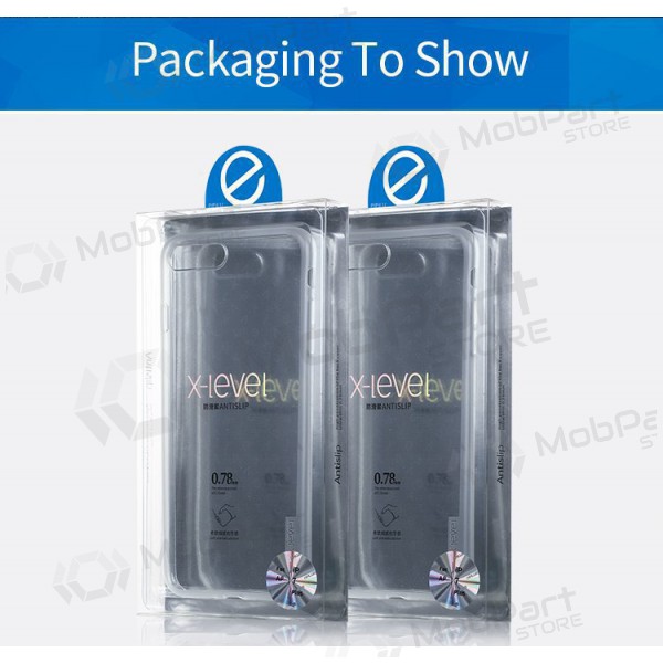 Handyhülle X-Level Antislip/O2 Samsung S937 S25 Edge transparentes