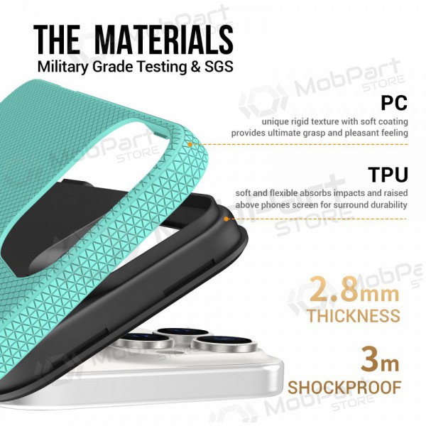 Apple iPhone 15 Handyhülle „Perfectionists“ (Grün)