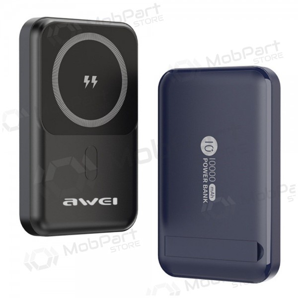 externe Batterie Power Bank Awei P139K 22.5W Magnetic Wireless 10000mAh Schwarz