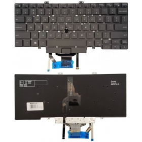 Tastatur DELL Latitude 5400, su „trackpoint“