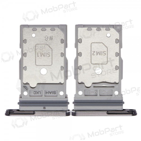 Samsung S918 Galaxy S23 Ultra Dual SIM-Kartenhalter (Schwarz) (service pack) (original)