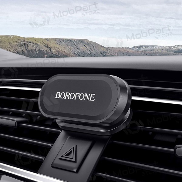 Automobilinis Universal telefono laikiklis Borofone BH29 glued to the panel, magnetic, Schwarz