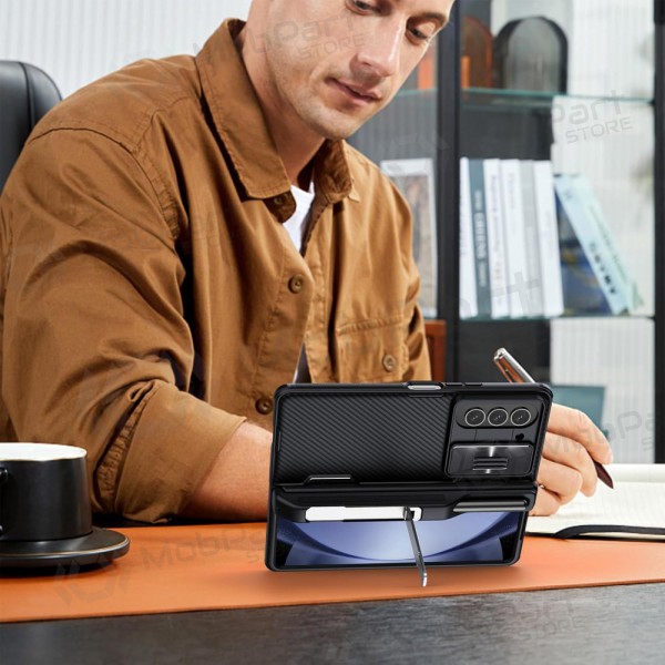 Samsung Galaxy Z Fold4 Handyhülle „Nillkin CamShield Pro“ (Schwarz) Samsung Galaxy Z Fold4 Handyhülle „Nillkin CamShield Pro“ (Schwarz)