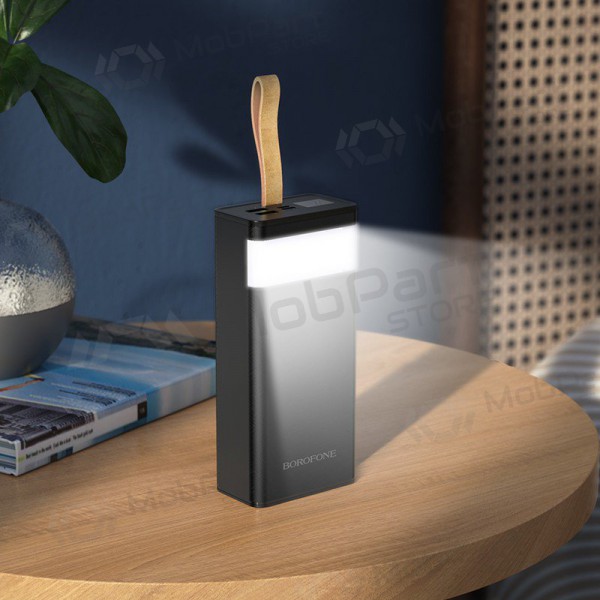 externe Batterie Power Bank Borofone BJ18A 2xUSB 2A 30000mAh Schwarz