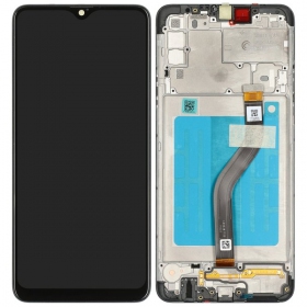 Samsung Galaxy A20s Display (Schwarz) (mit Rahmen) (original)